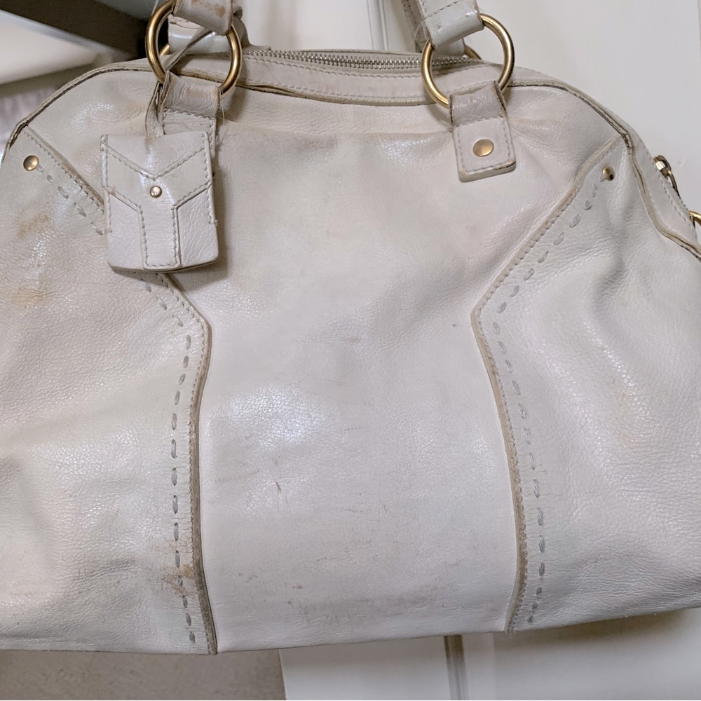 Yves Saint Laurent Muse bag. Well loved.